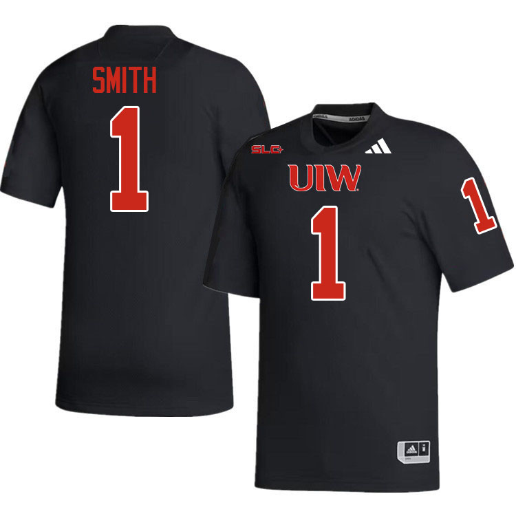 Incarnate Word Cardinals #1 Dune Smith College Football Jerseys,Uniforms-Black